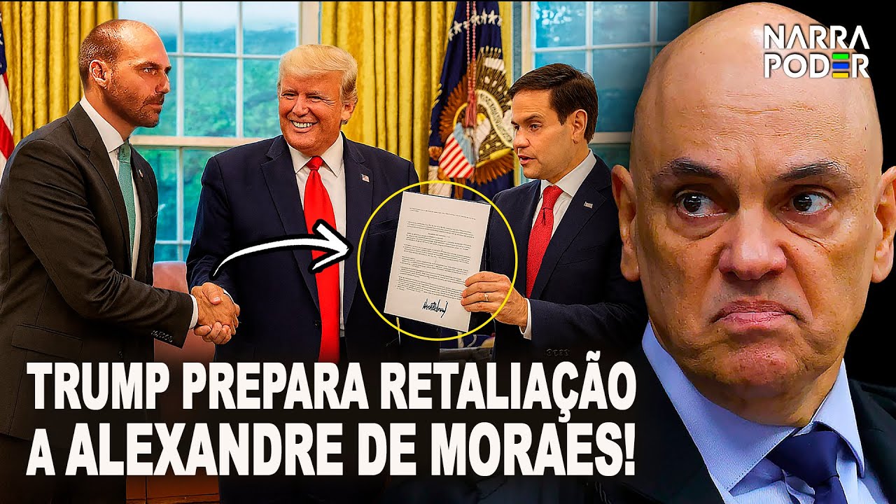🚨DECIDIDO: TRUMP VAI REAGIR À PRISÃO DE BOLSONARO E 