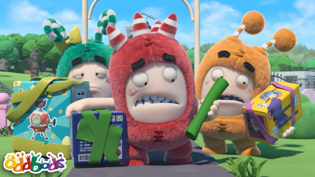 Tratando de conseguir el regalo perfecto | Caricaturas | Oddbods | Videos Graciosos Para Ni&ntilde;os