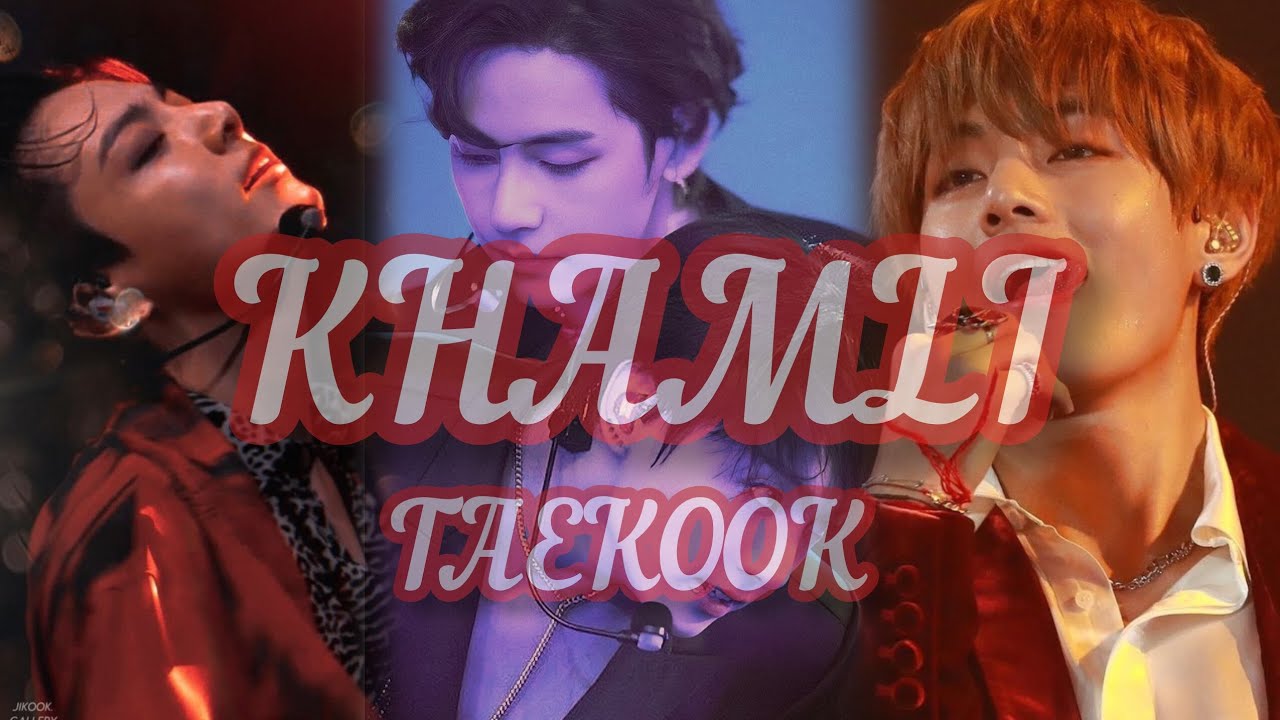 Khamli (song)~Taekook FMV💚💜🐻🐰||Taekook forever||#kimtaehyung#jeonjungkook#trending