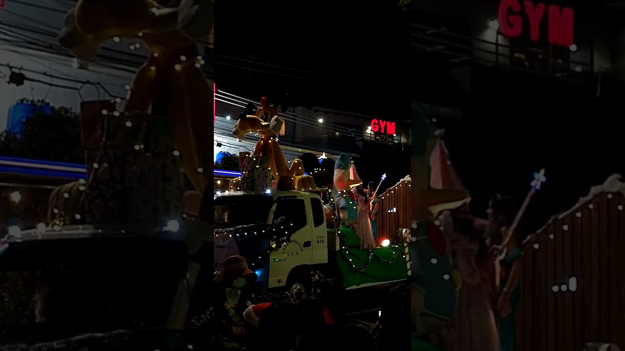 Desfile navideño en Cochabamba, Bolivia(año 2025)