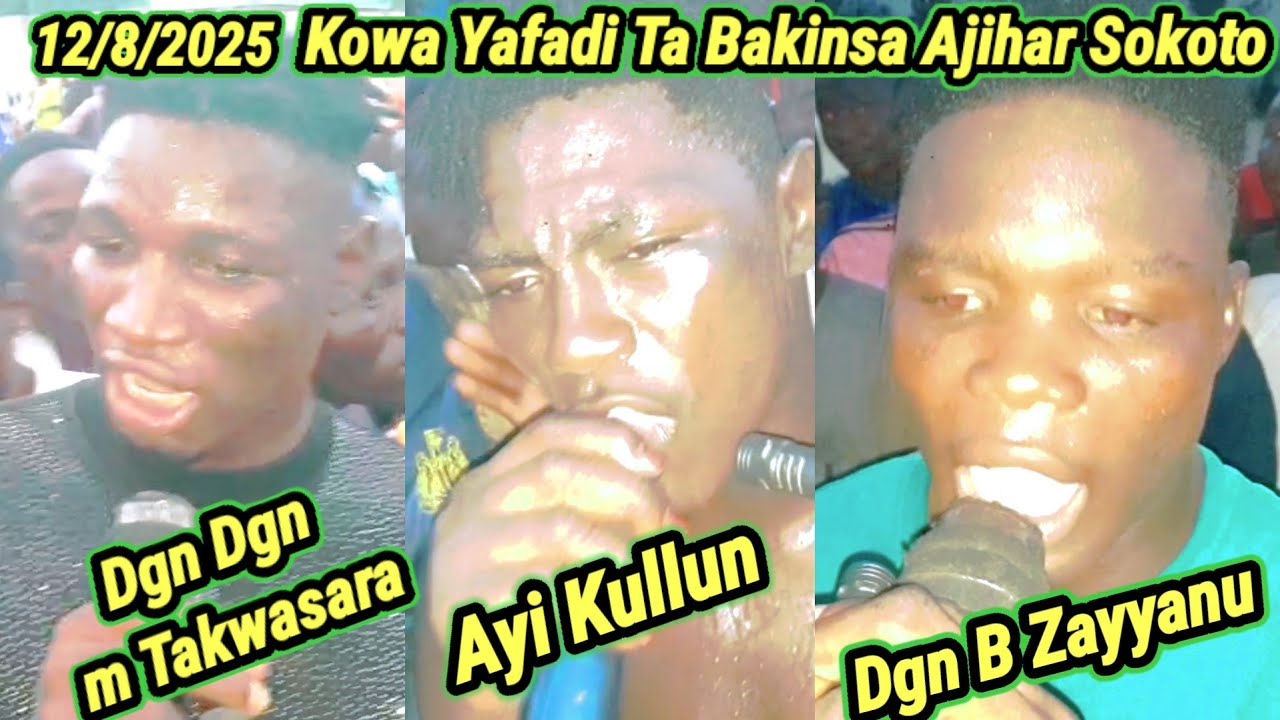Ayi Kullun Dgn Bhg Zayyanu Dgn Dgn m Takwasara, Duk Sunyi Maganganu Agaban Baba Danmoyi, A Sokoto.