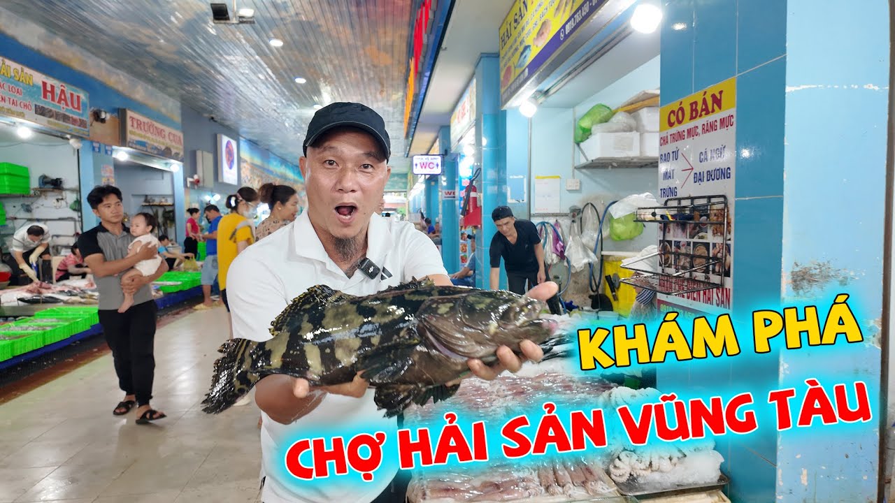MINH RÂU CHỊU CHƠI SĂN LÙNG CUA HUỲNH ĐẾ VÀ TÔM ALASKA KHẮP CÁC CHỢ HẢI SẢN VŨNG TÀU