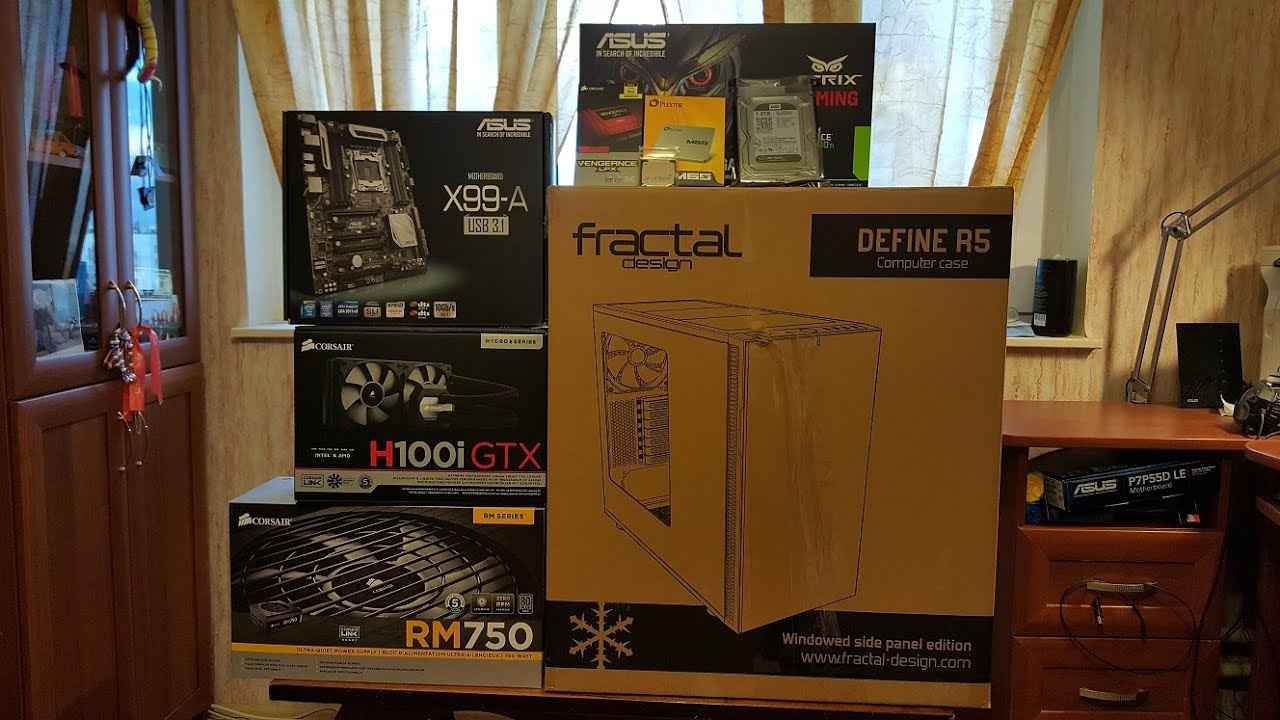 Игровой компьютер I7-5820K с GTX 980Ti