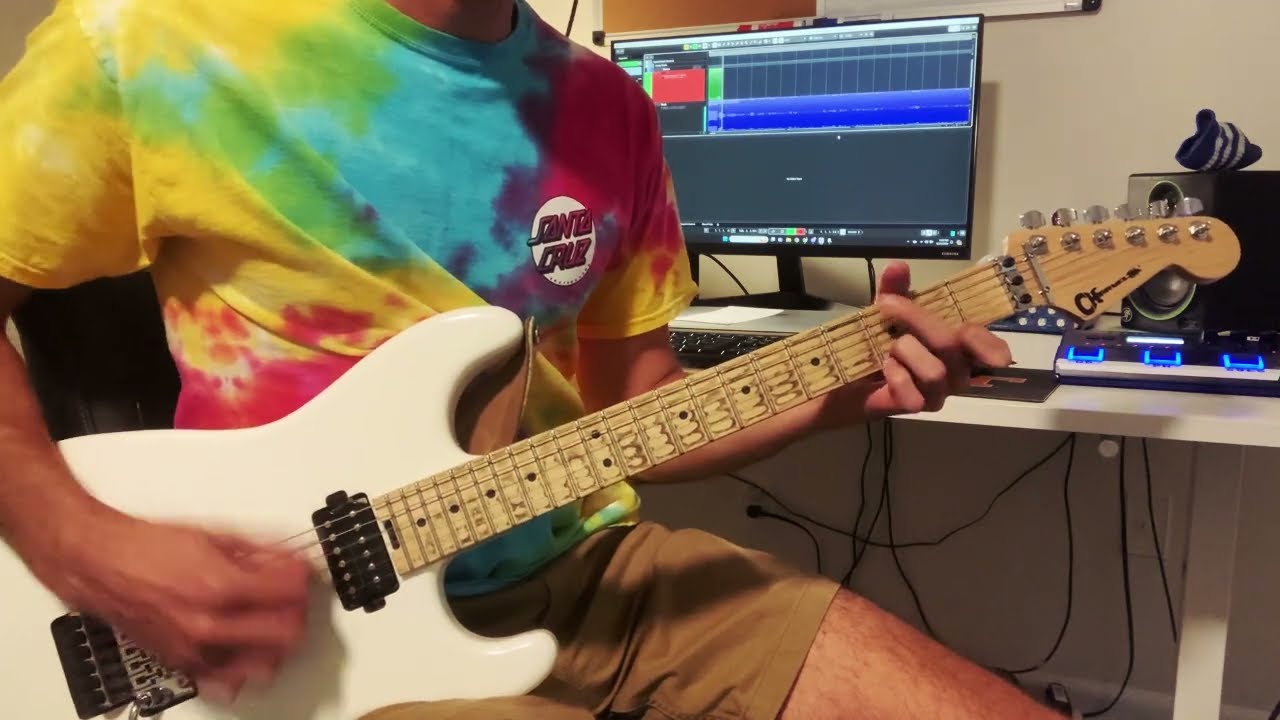 Poison - Fallen Angel Guitar Cover (one take)