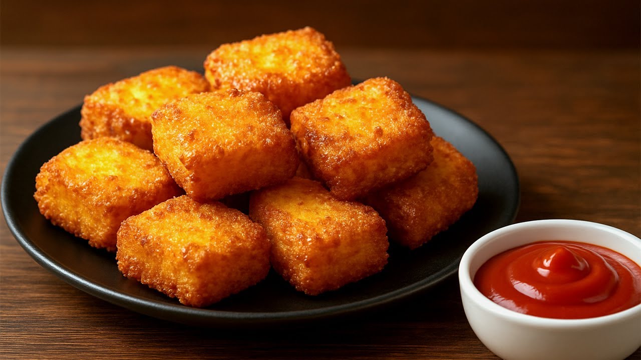 The CRUNCH On This Potato Toast Is Illegal! Super Crispy Potato Snack 🔥