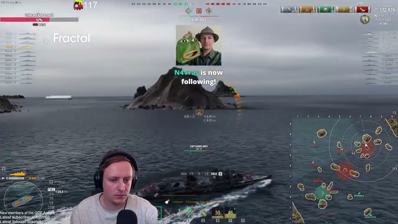Insane Khabarovsk game! This destroyer can still put up a fight