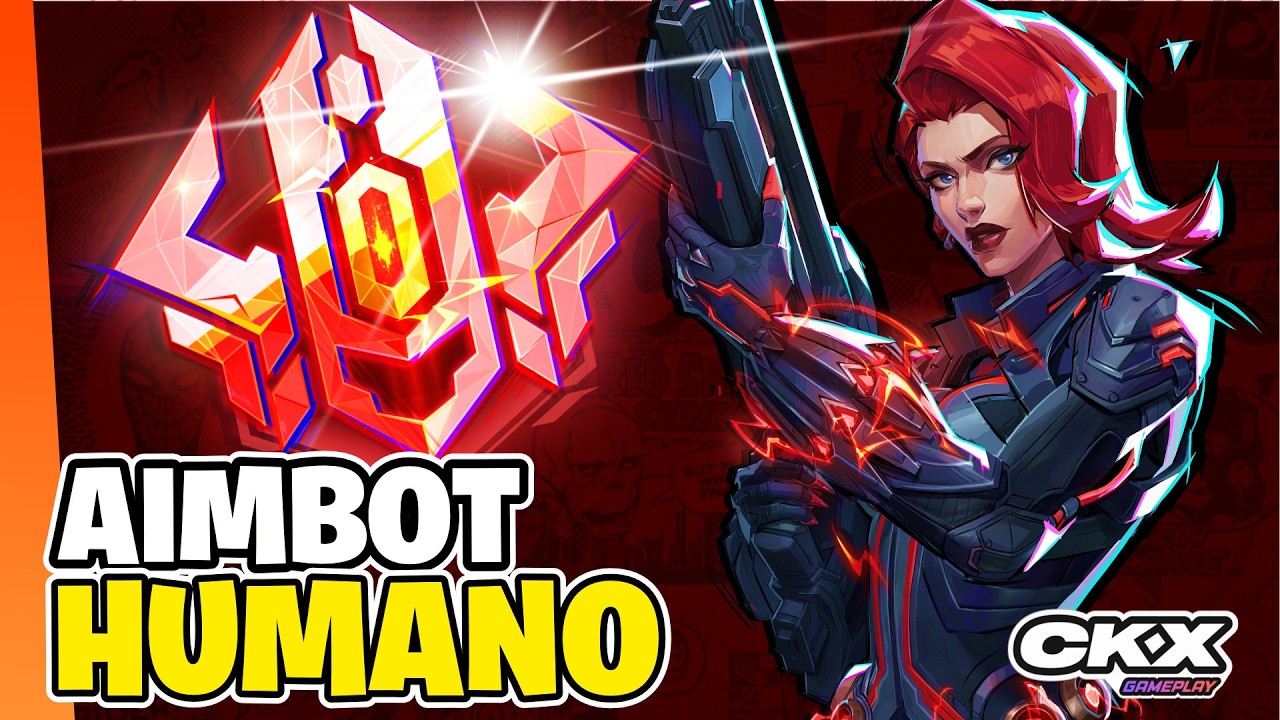 COMO O TOP 1 VIUVA NEGRA JOGA MARVEL RIVALS TEMPORADA 1.5