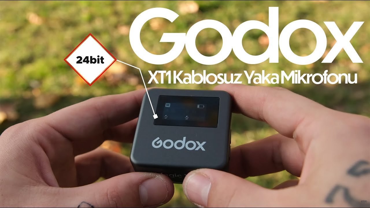 Godox Magic XT1 Kablosuz Yaka Mikrofonu