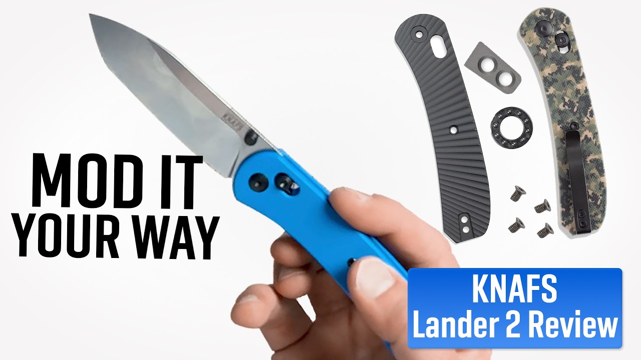 The Knafs Lander 2: Our pick for best overall pocket knife in 2025