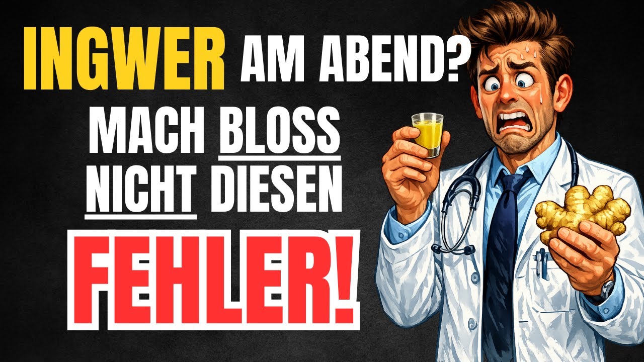 Ingwer Shot am Abend: So reagiert dein Körper wirklich