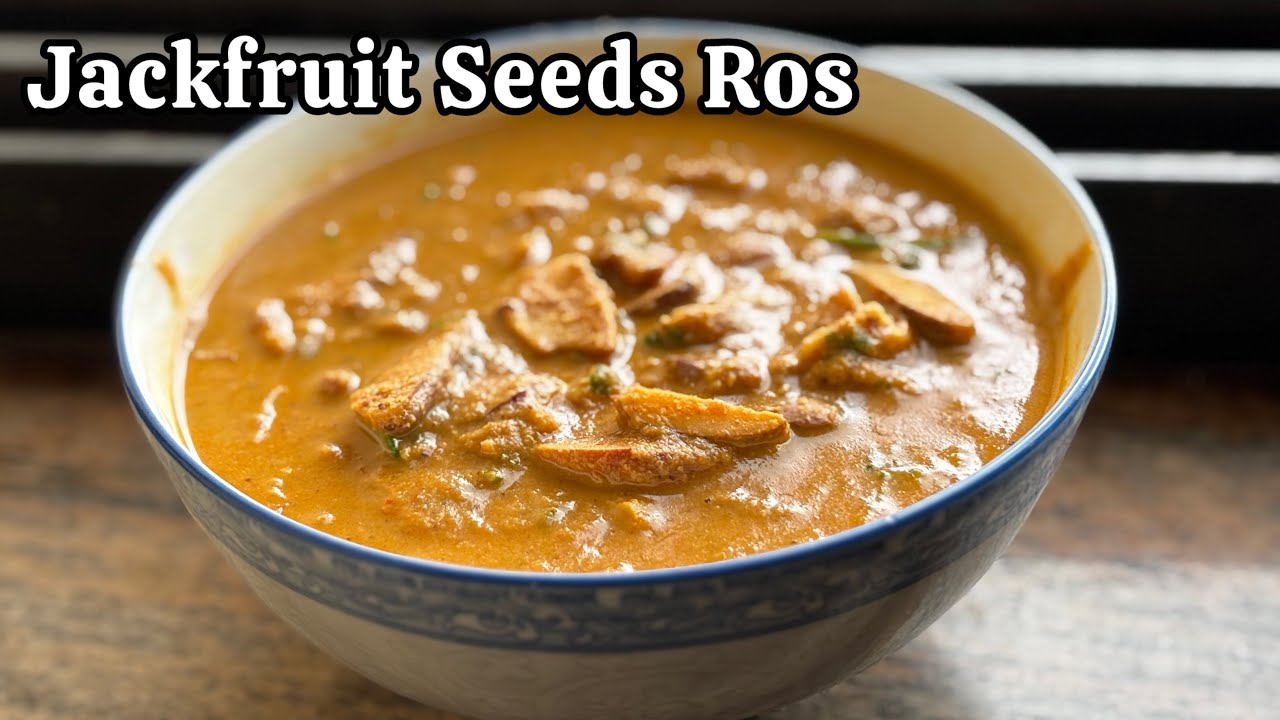 Jackfruit Seed Curry (Ros) | A Taste of Goa’s Heritage | Traditional Konkani Comfort Food | #vegan
