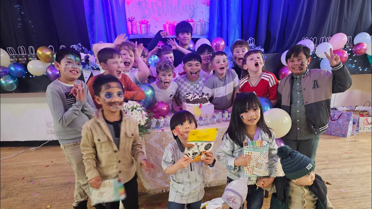 Jopher 's baptism  +  Joshen's 10th birthday  reception 