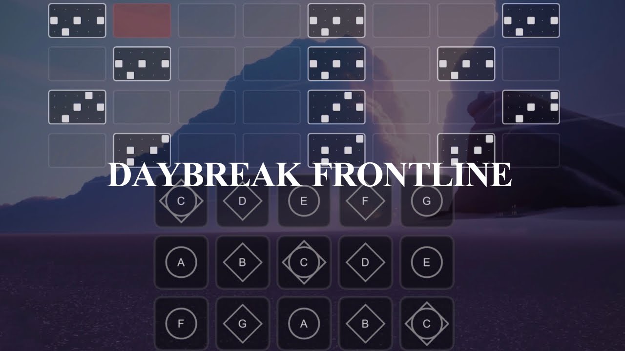 【Sky】DAYBREAK FRONTLINE / Orangestar【楽譜】