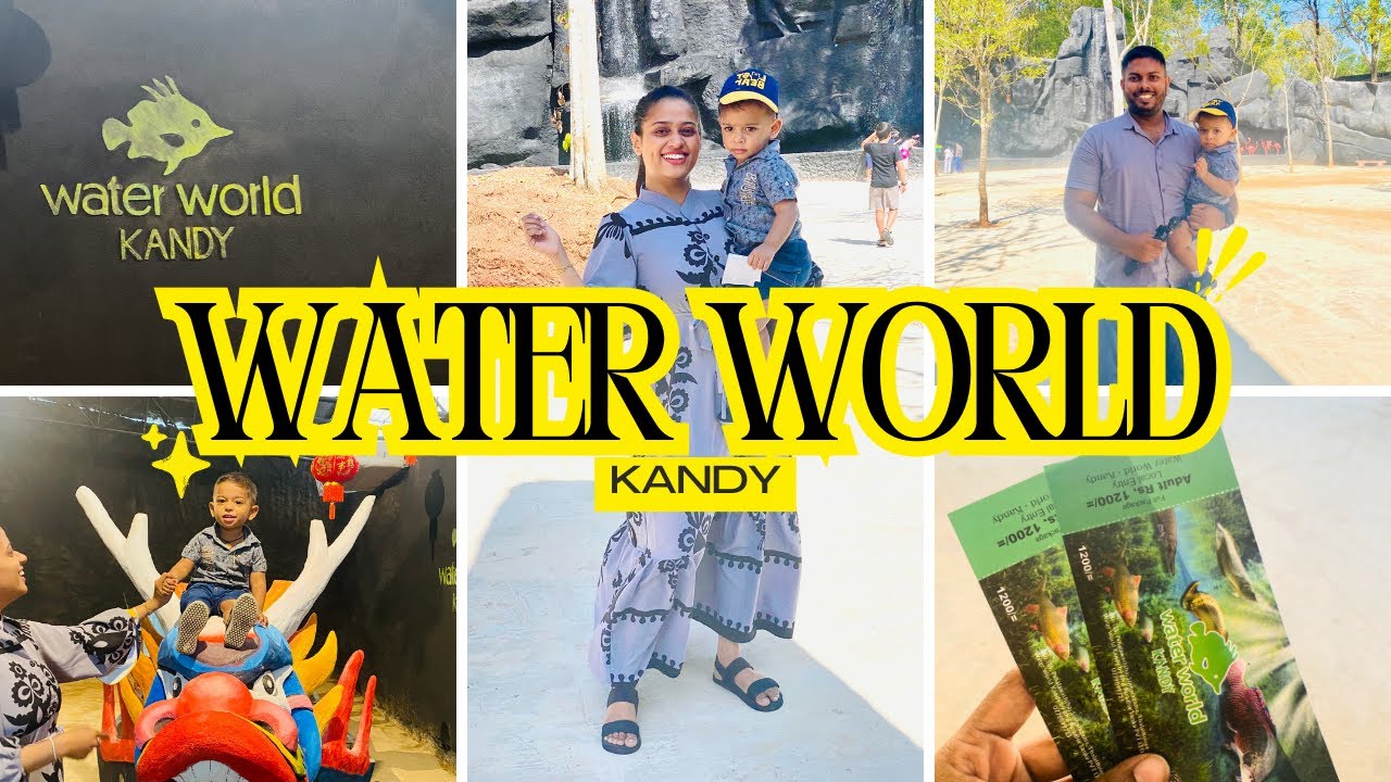 Kandy වලට අලුතින් එකතුවුන Water World එක 🐟🐙🐬 | Kandy Vlog | Bada & Bole