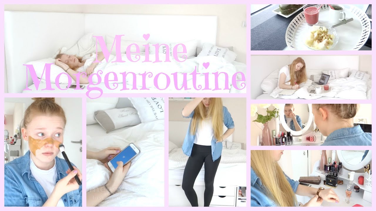 MEINE MORGENROUTINE in den Ferien | Frühlings Edition