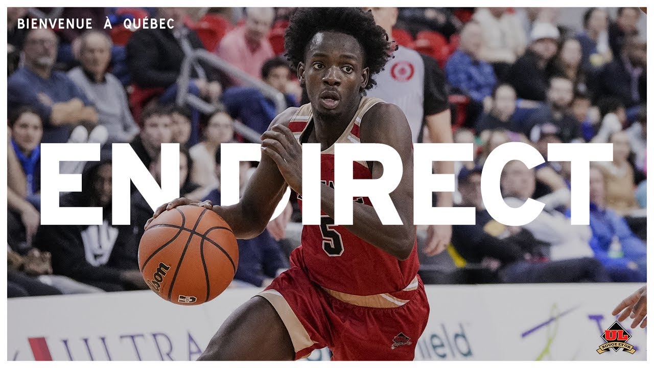 EN DIRECT | BASKETBALL M | UQAM c. Rouge et Or
