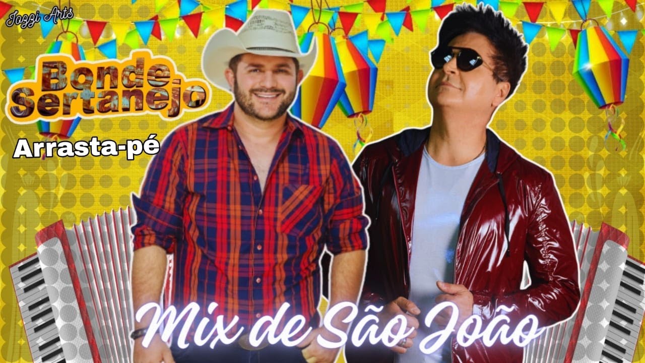 CD de São João Completo. Bonde Sertanejo. Seleção de Arrasta-pé