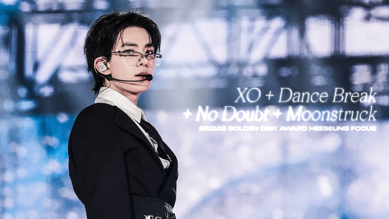 [4K] 250105 GDA - XO + Dance Break + No Doubt + Moonstruck | ENHYPEN HEESEUNG FANCAM 희승직캠