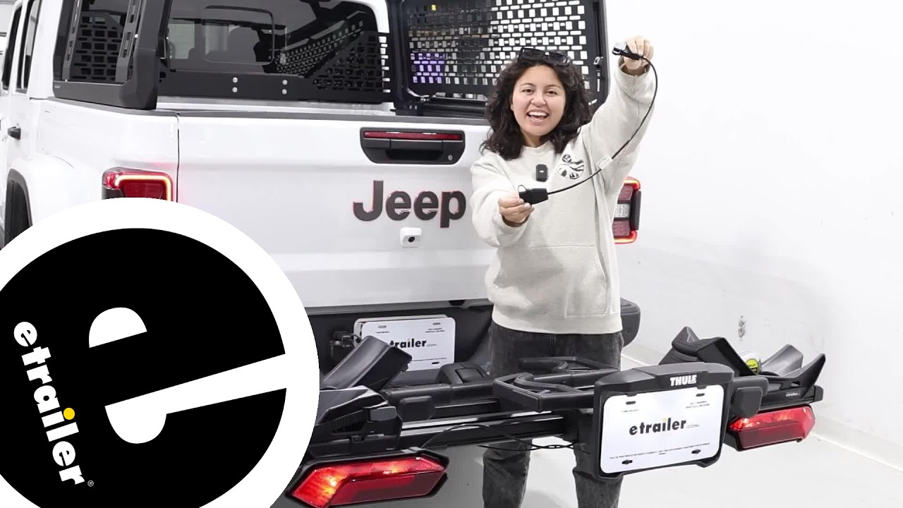 A Closer Look at the Thule Verse Bike Racks Tail Light Extender for Light & License Plate Kit