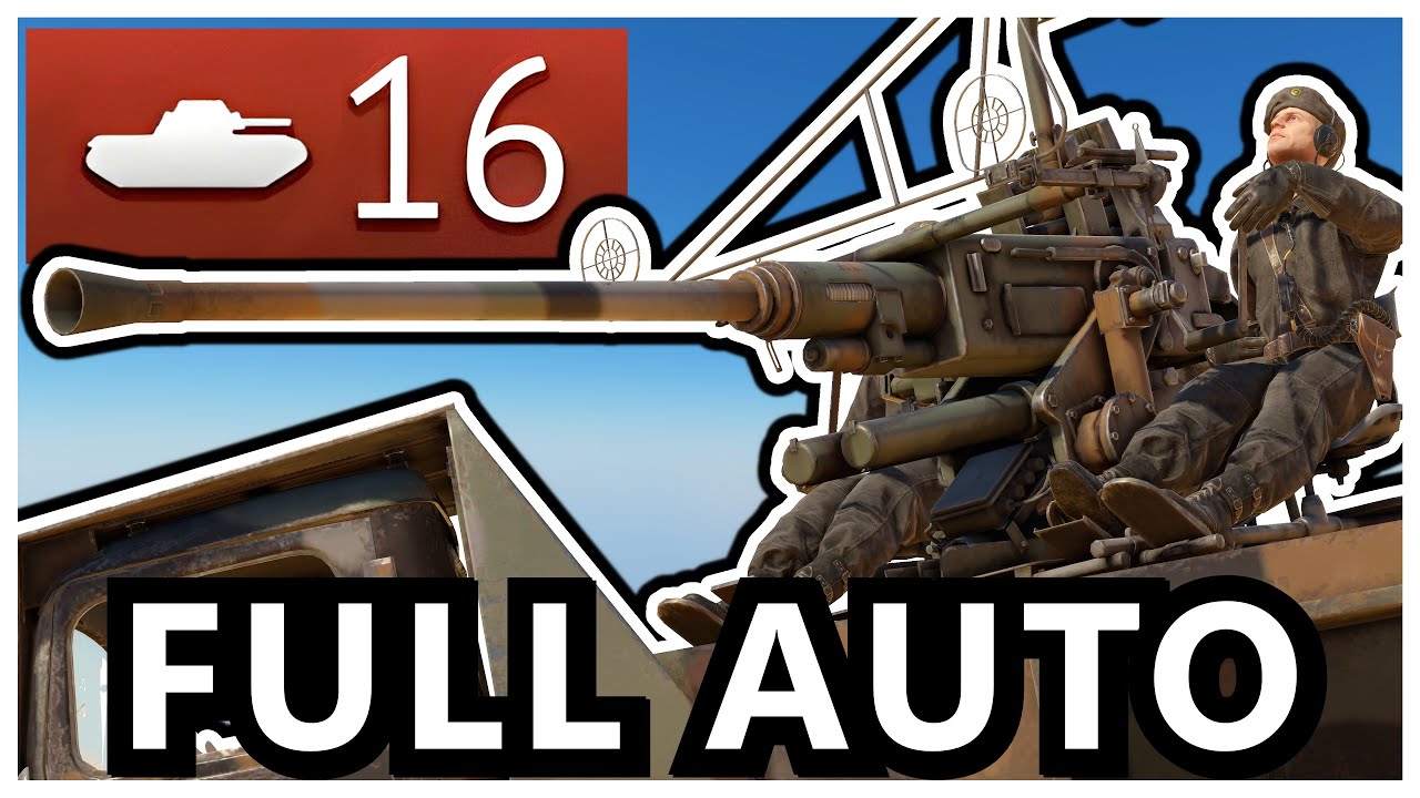 War Thunder's Full Auto Tank Annihilator