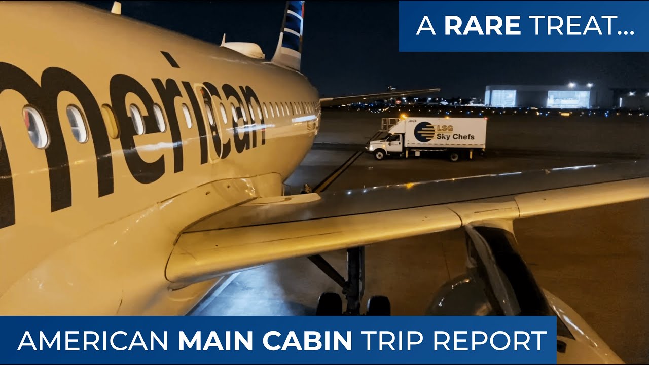 TRIP REPORT | A RARE Treat! | American A319 (ECONOMY) | Miami - Charleston