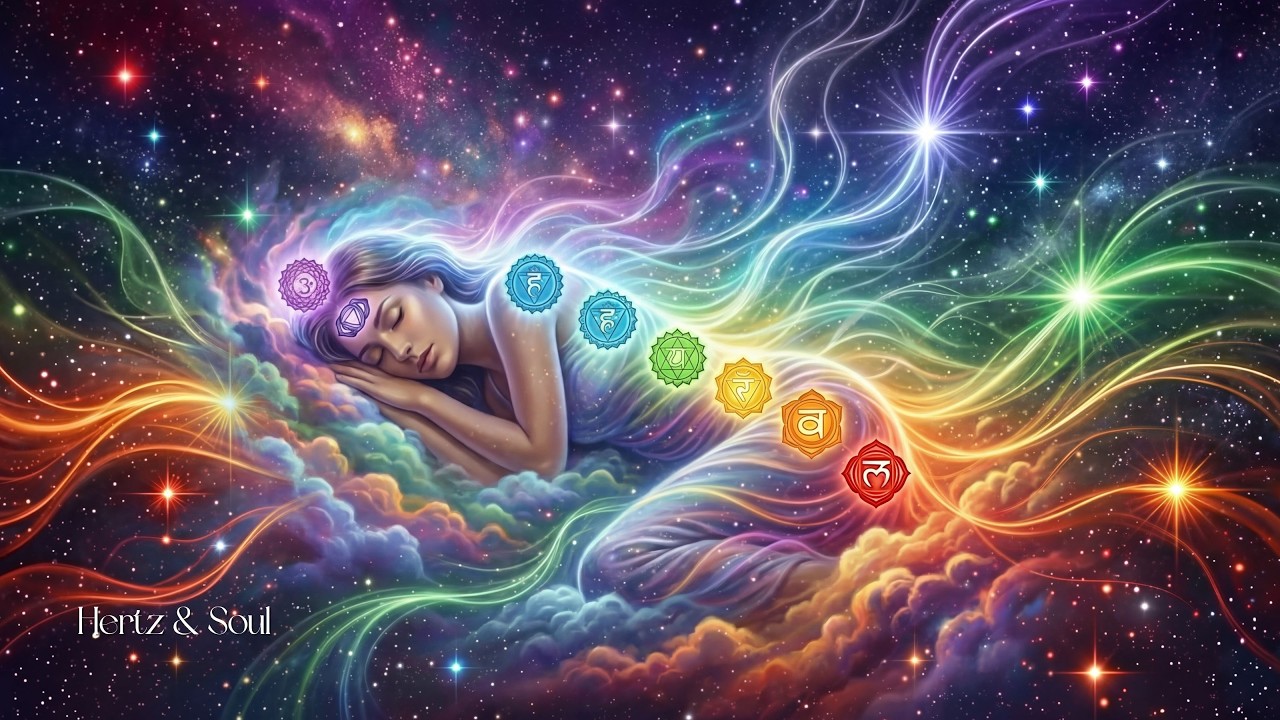 7 Chakra Balancing Sleep Music | Shamanic Meditation, Delta Frequency & Solfeggio Healing