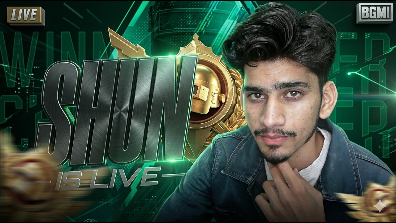 SOLO VS SQUAD GAMEPLAY  | SHUN IS LIVE | BGMI LIVE 🔴