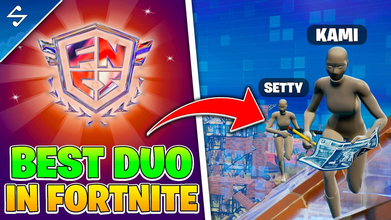 How KAMI & SETTY *WON* FNCS INVITATIONAL LAN! - Advanced Duos Competitive Guide!