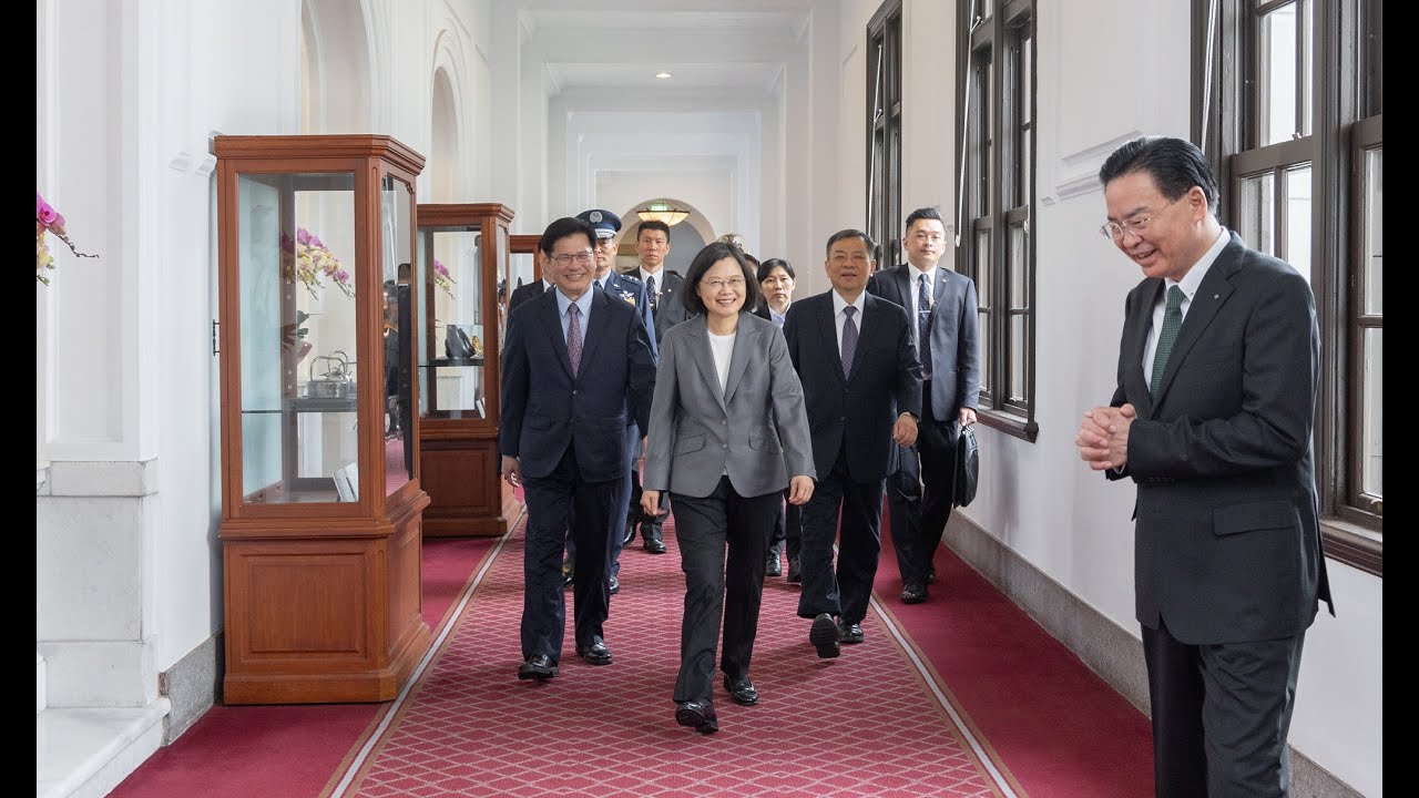 20240520  第15任總統與友邦元首等外賓握別