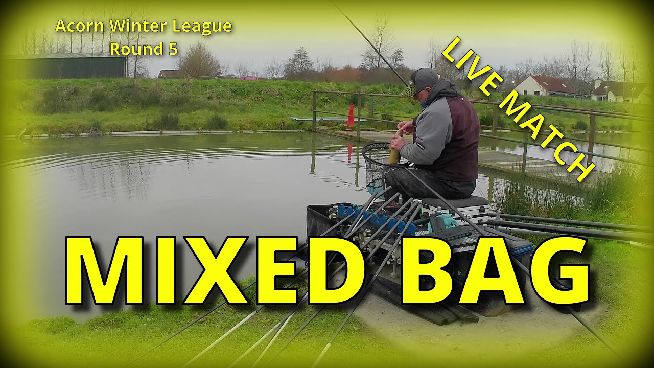 Live Match at Acorn Fishery for the 5th round of the winter league