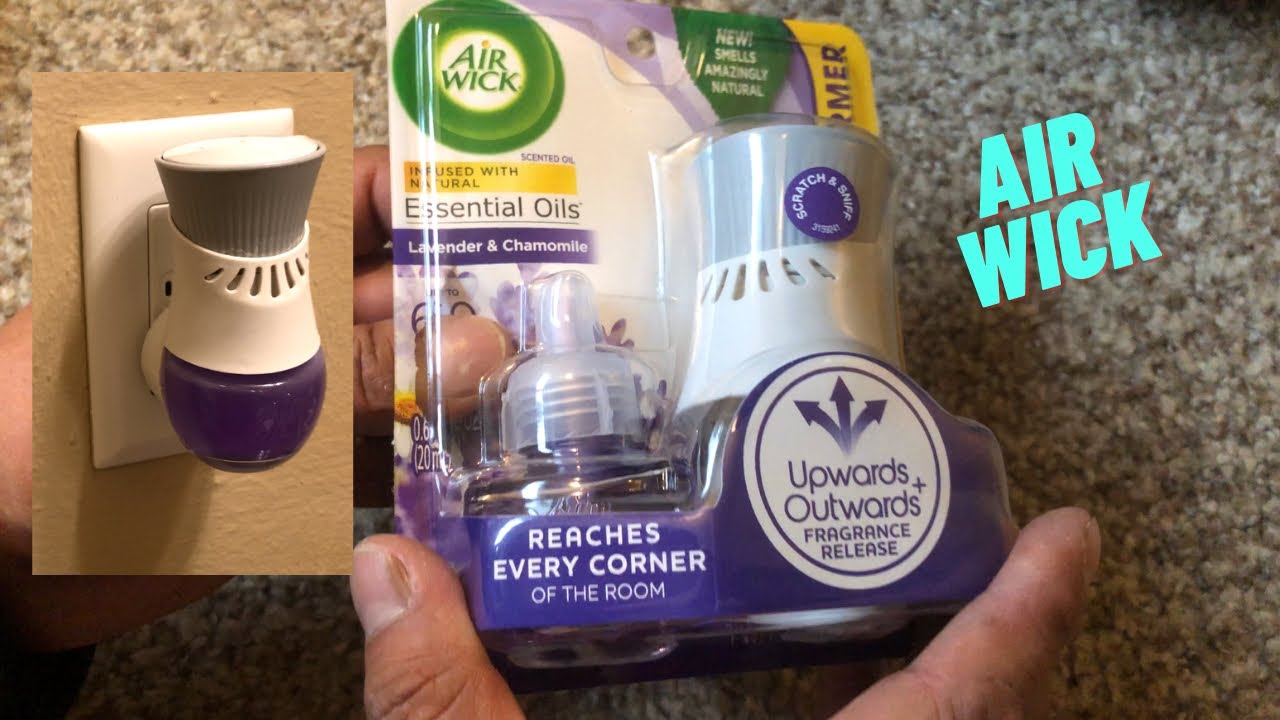 Air Wick Liquid Electrical Plug In / Como usar AIR WICK / Enchufe eléctrico líquido Air Wick