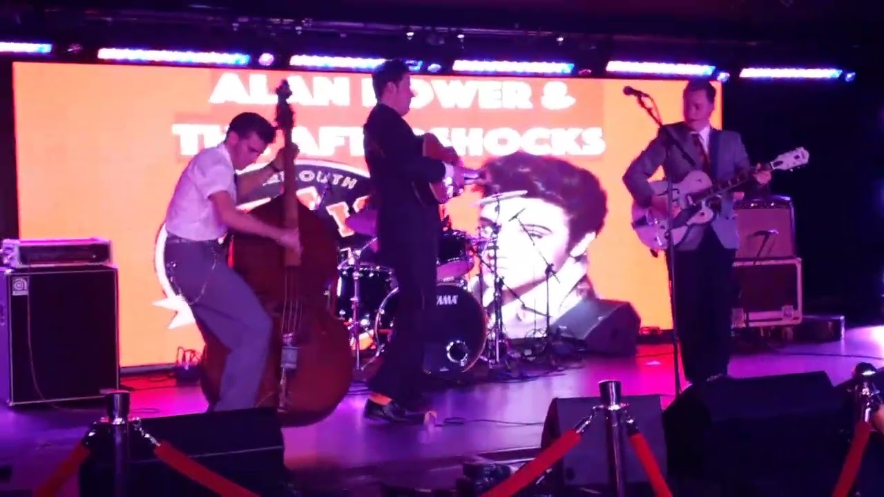 Alan Power & The Aftershocks At The 2025 Elvis Festival