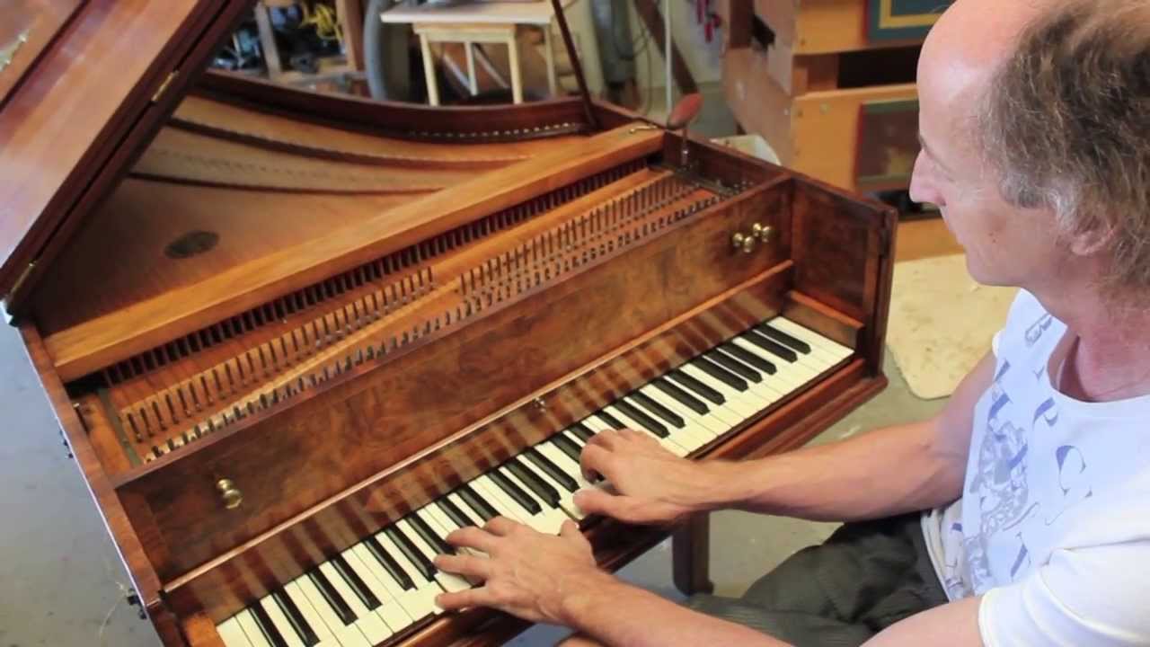 Carey Beebe's Kirkman Harpsichord