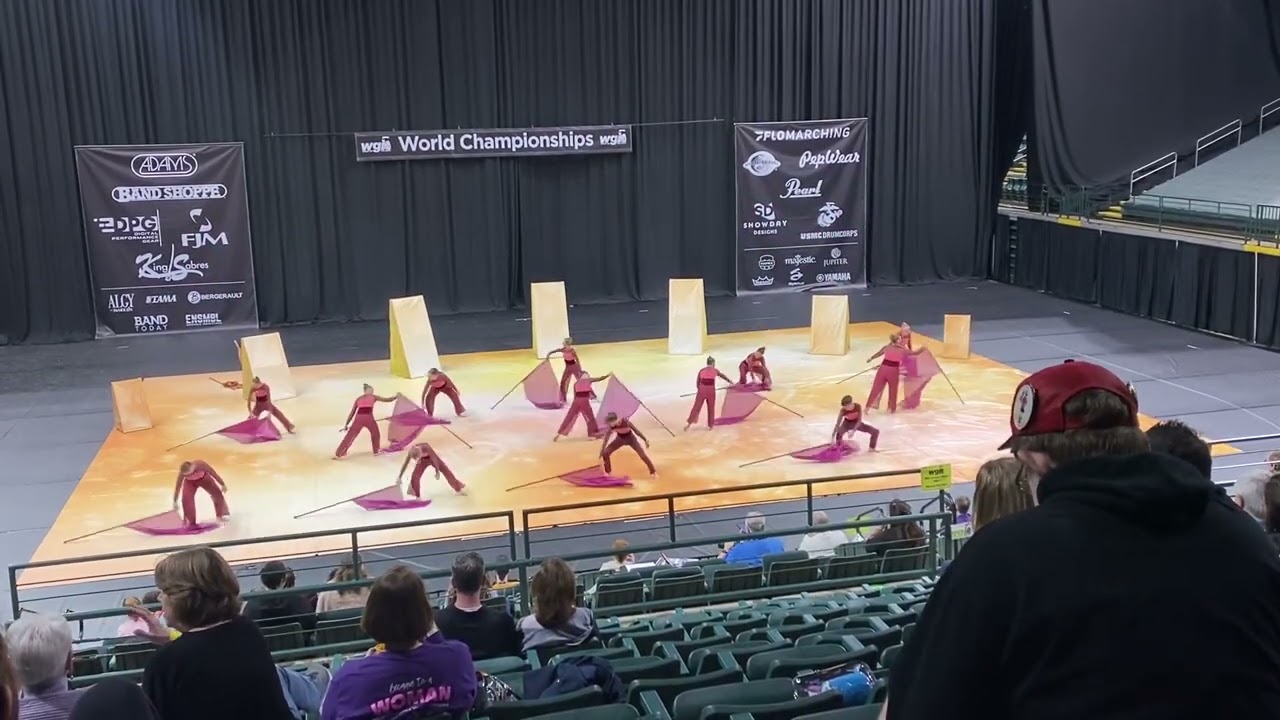 Franklin High School Winter Guard 2025 “When love arrives” WGI World Championships Semifinal 4/4/25