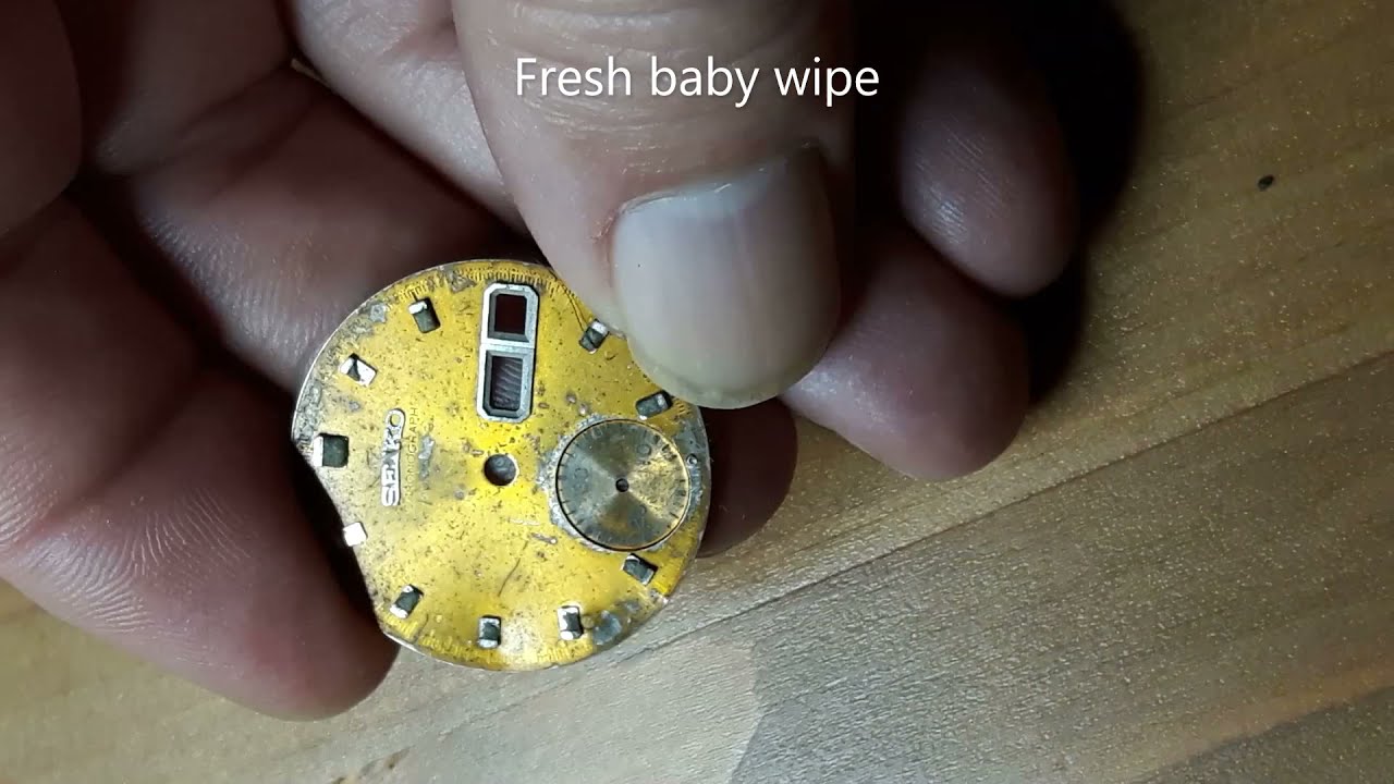 Pogue 6139 sunburst dial restoration 