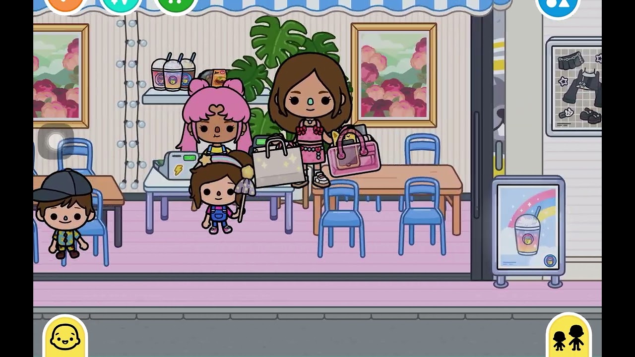 Toca boca - parte 1 preparando a Sofía para su cumpleaños 