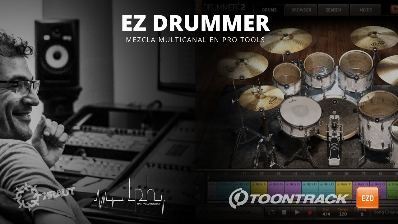 Cómo rutear y mezclar EZDrummer 2 en multicanal (como si fuera una batería real)