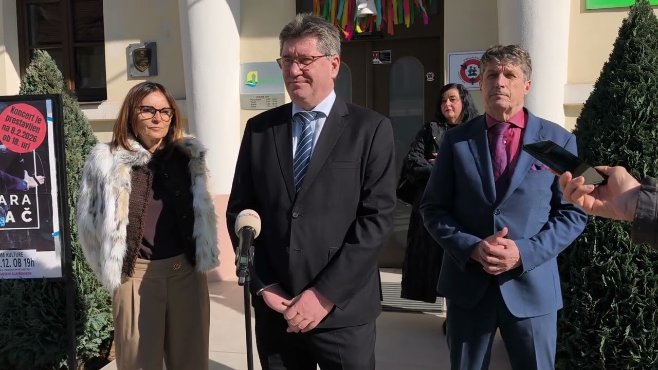 Obisk Vlade RS v Posavju - izjava župana Ivana Molana in ministra za obrambo mag. Boruta Sajovica