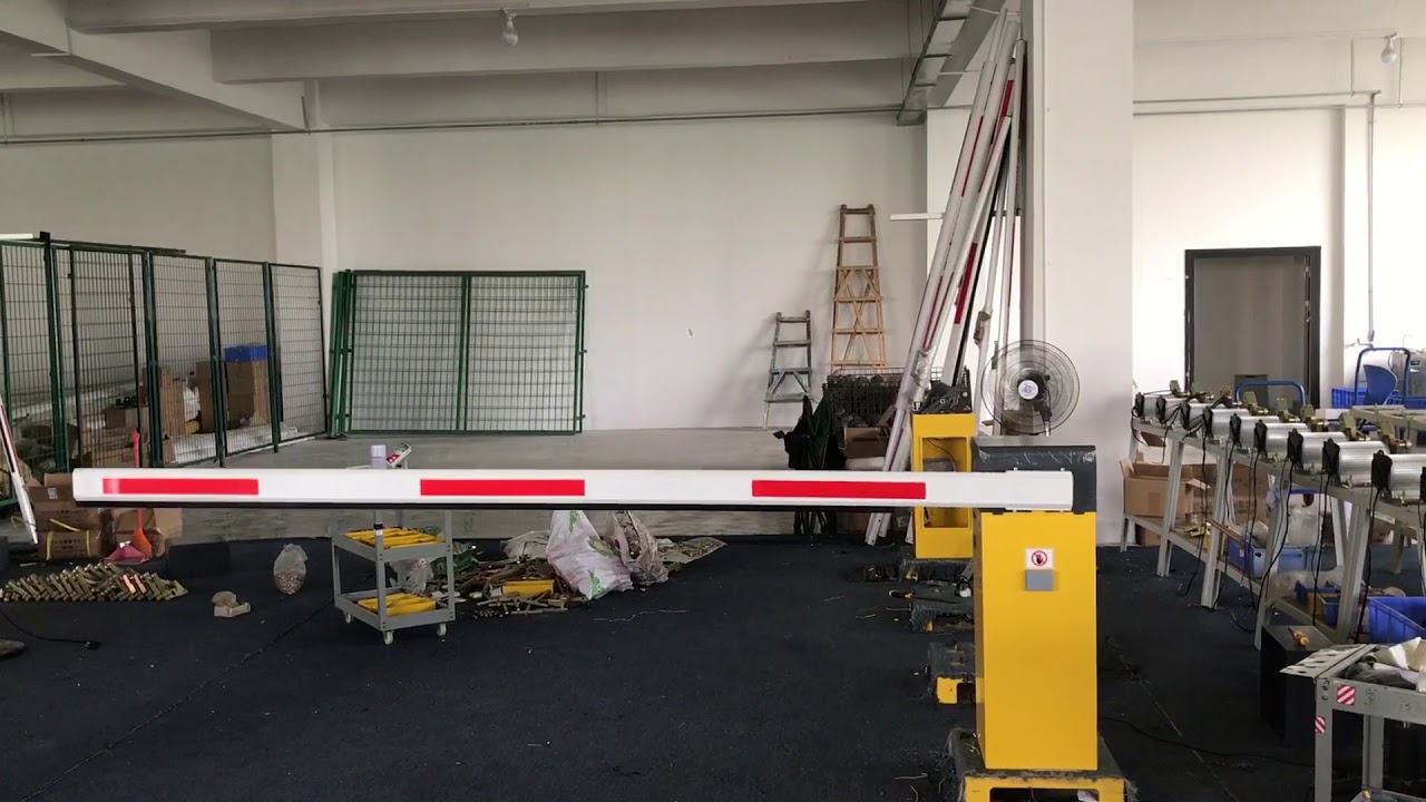 2 Sec. normal speed barrier gate with 4m straight arm