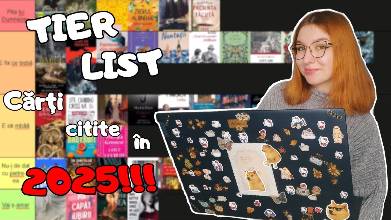 TIER LIST-ul cărților citite în 2025!