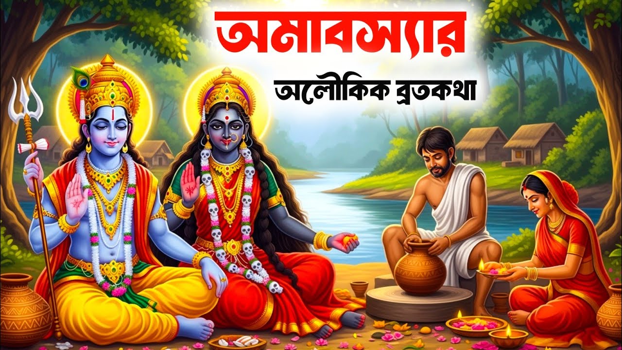 চৈত্র অমাবস্যা ব্রত কথা | Chaitra Amavasya Vrat Katha | Amavasya Vrat Katha Bangla| অমাবস্যা ব্রতকথা