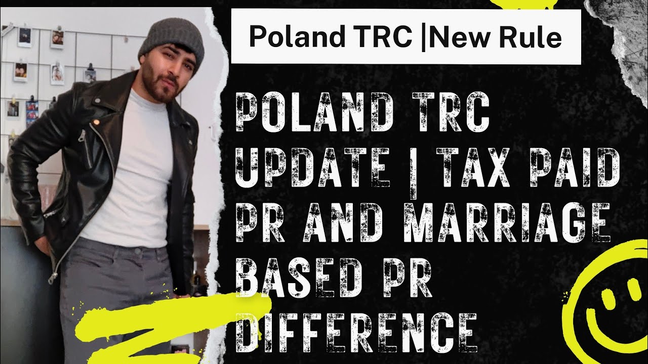 Poland TRC Update |  Tax Paid  Poland PR and Marriage based PR difference | Reality of PR and TR |