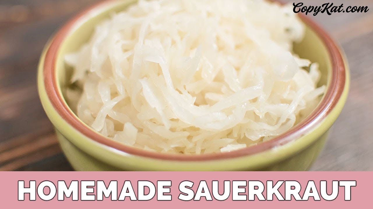 Homemade Sauerkraut - How to Make