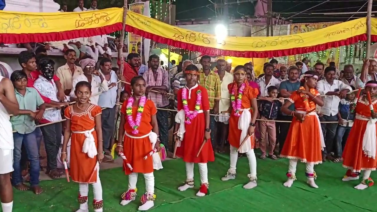 Navodaya high school Rajupalem kolatam(2)