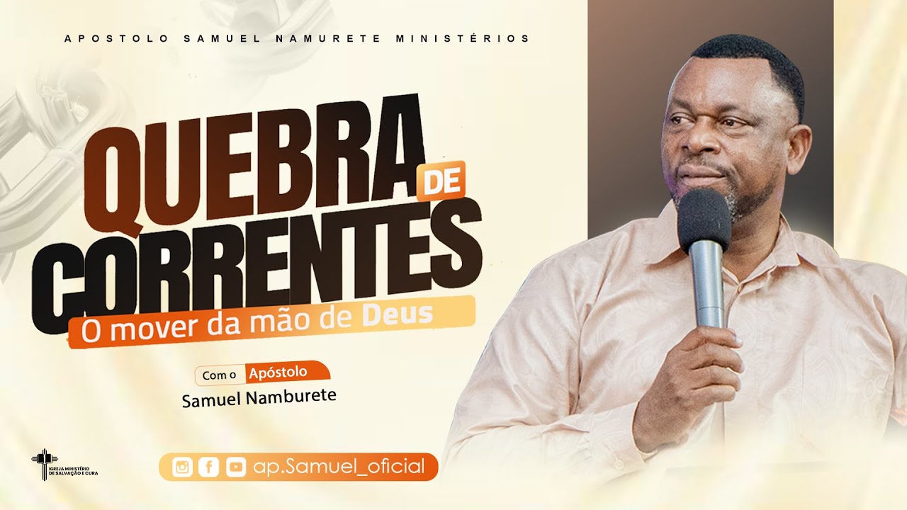 𝐂𝐔𝐋𝐓𝐎 𝐃𝐄 𝐃𝐎𝐌𝐈𝐍𝐆𝐎 𝐄𝐒𝐏𝐄𝐂𝐈𝐀𝐋 || LIVE 🔴 com Dr. Ap. Samuel Namburete 21.09.2025