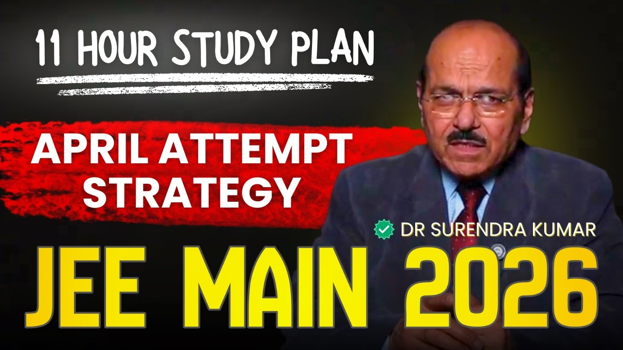 JEE Main 2026 April Attempt Strategy - Improve Your Score