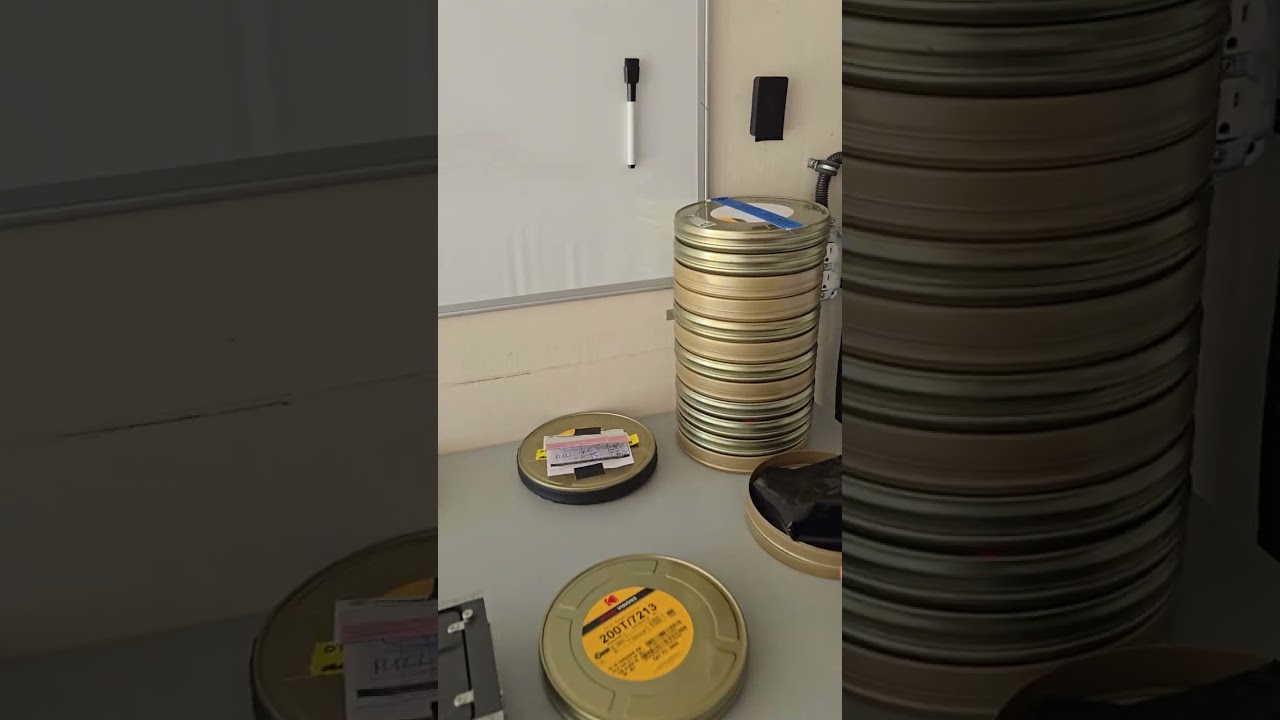 Film loader series. Film school on set. Why we get extra cans cores and bags. 