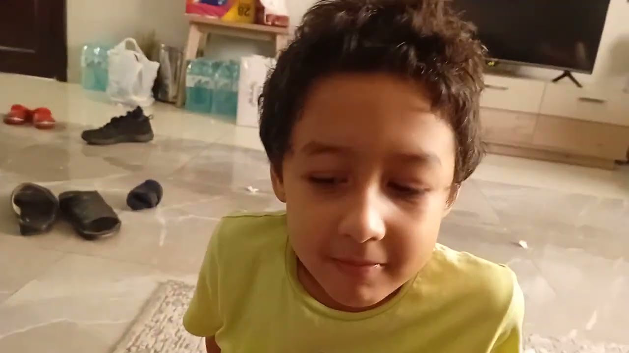 Omar and the dancing  laser robot 🤖 