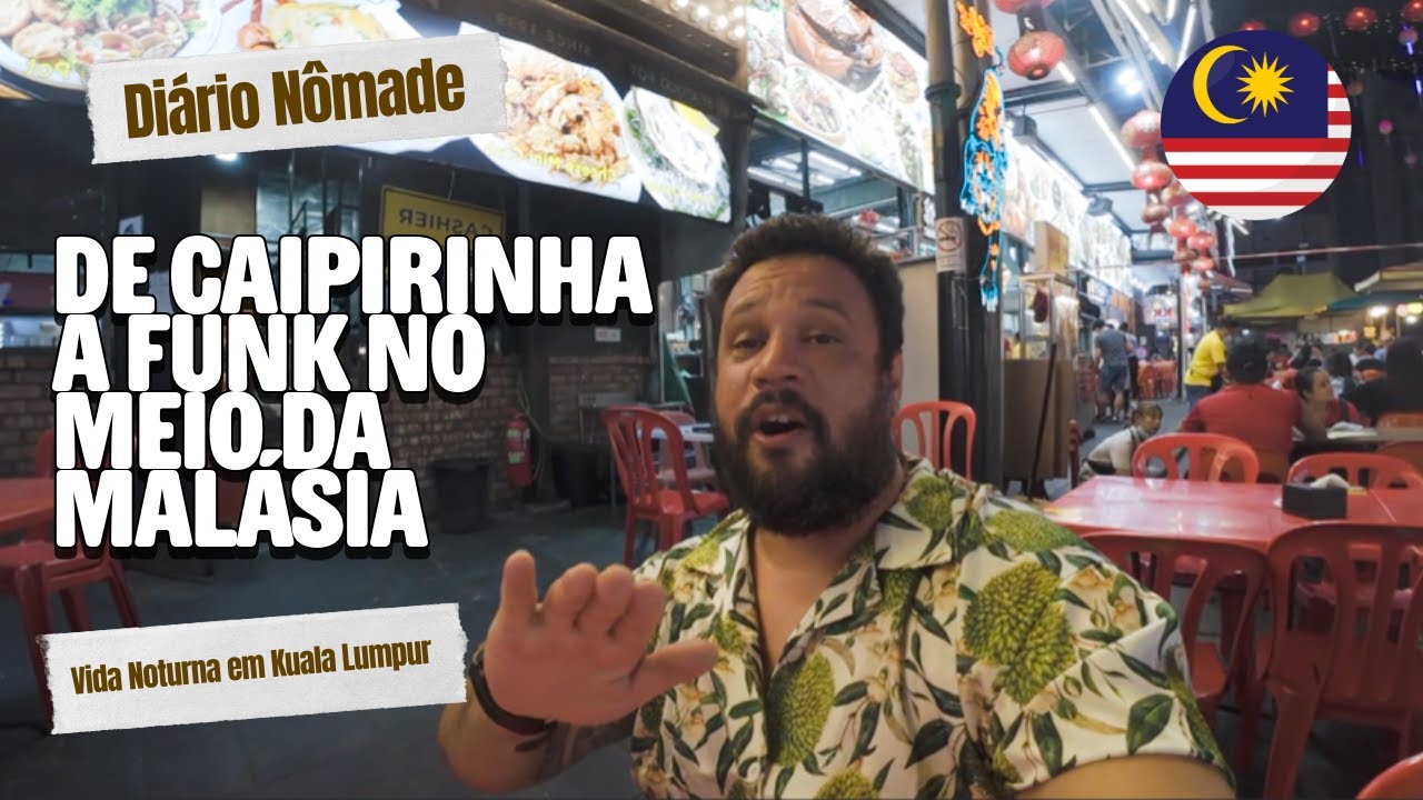 Vida Noturna em Kuala Lumpur 🇲🇾 |  Área de Bukit Bintang Melhores Casas Noturnas e Bares
