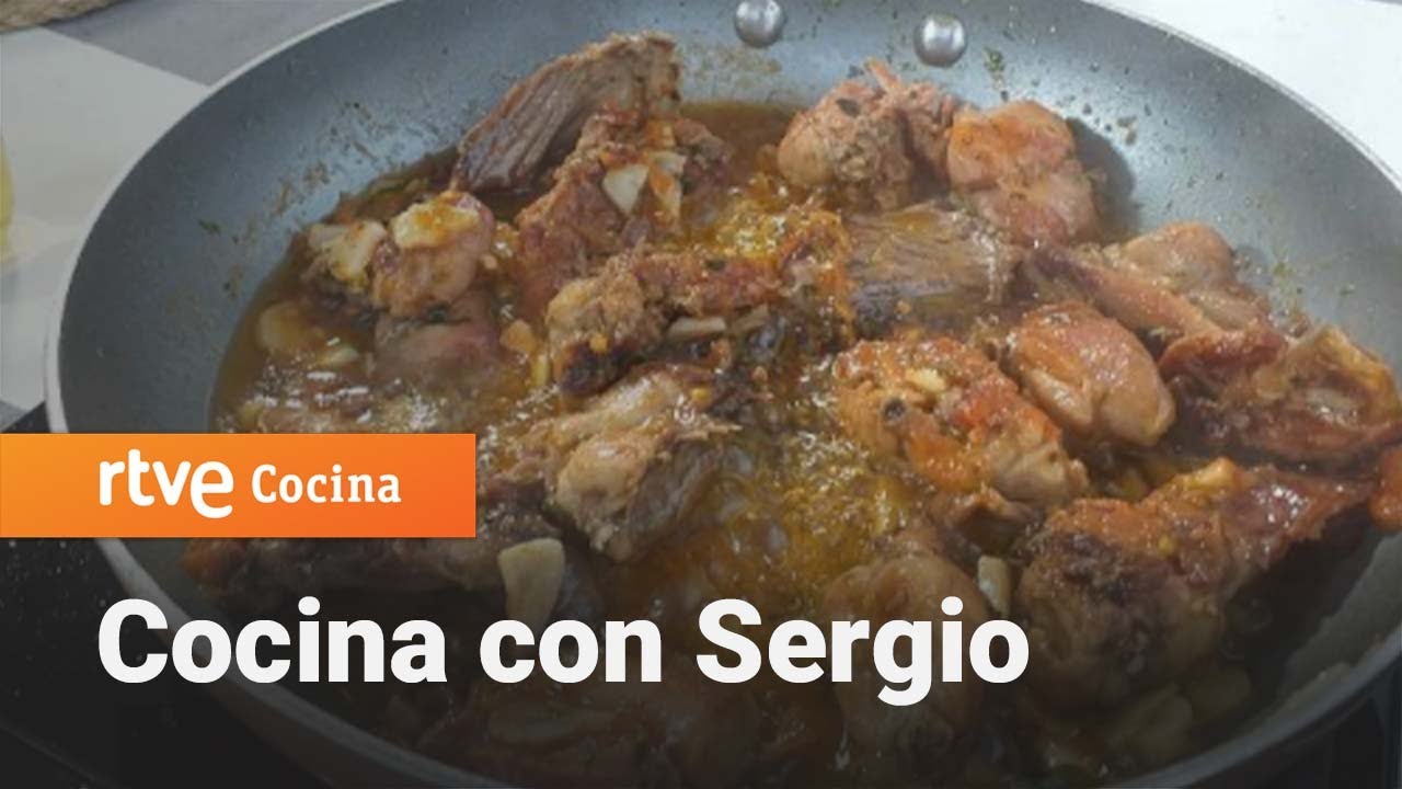 Cocina con Sergio: Conejo de monte al ajillo | RTVE Cocina